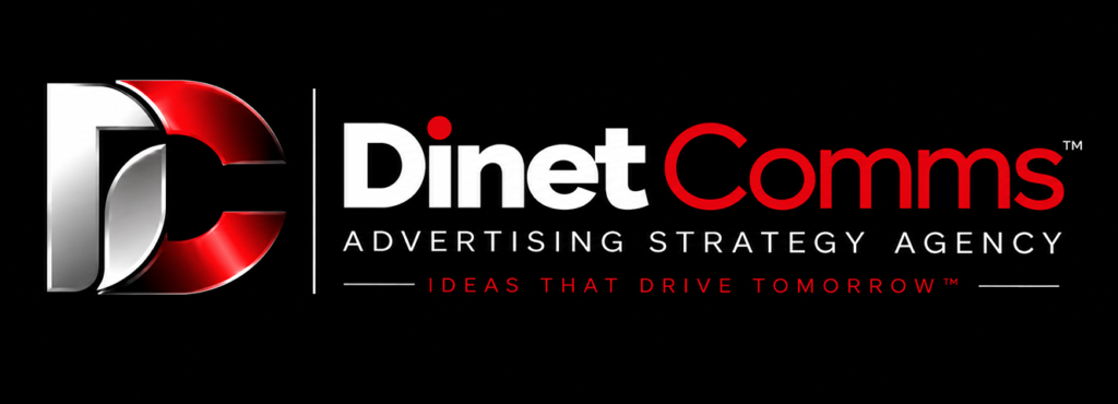 Dinet Comms Logo positioning and tagline